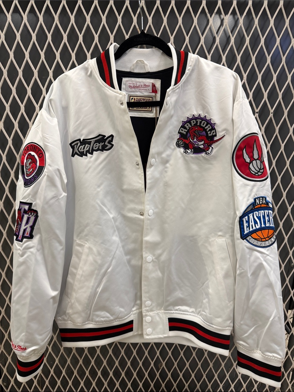 Adult White Varsity Jacket